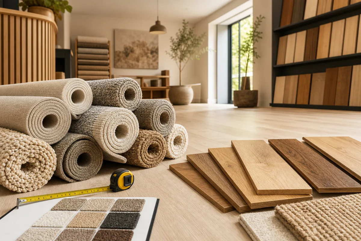 JC Carpet & Flooring visual guide
